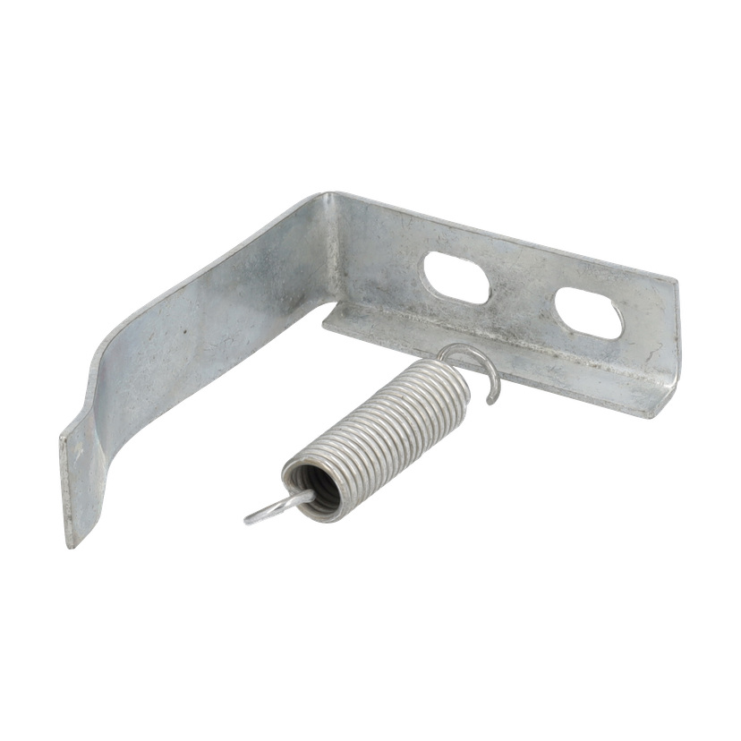 Blikk/fjær for wirestyring