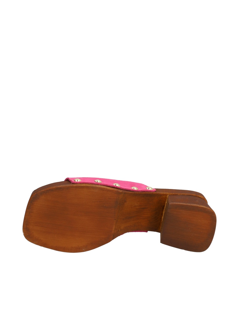 Veloursleder Pantoffel