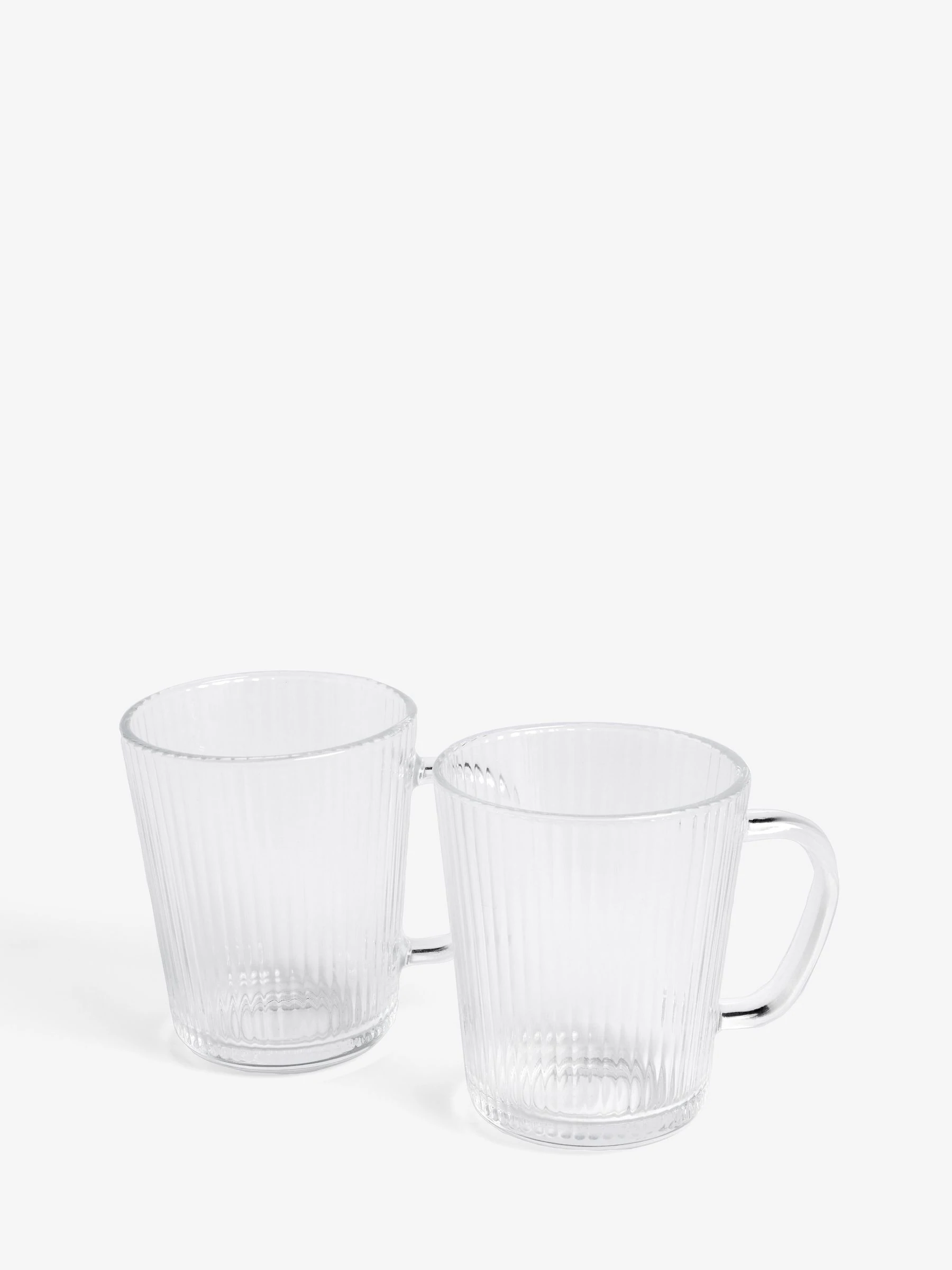 Set of 2 Hollis Glass Mugs