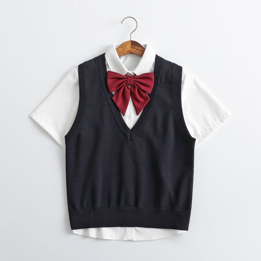 College Affair - V-hals trui vest