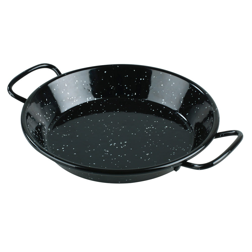 Plat pour paëlla 36 cm en acier émaille Lacor