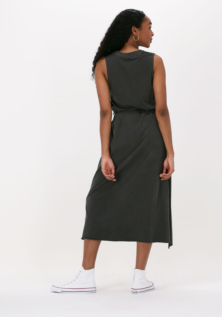 LEON & HARPER grijze leon & harper midi jurk regisse jc05 love