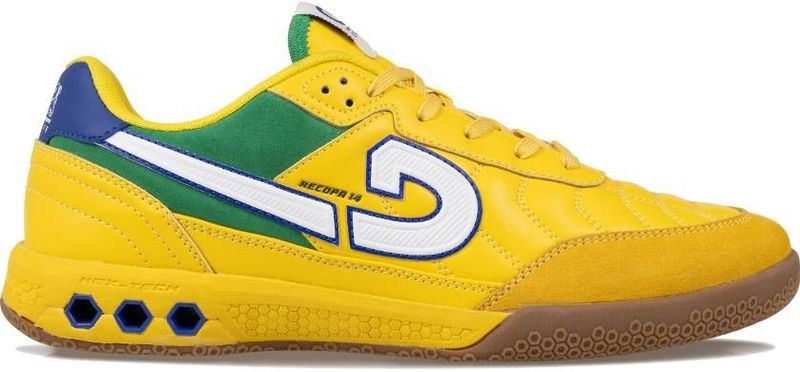Cruyff Recopa 14 Zaalvoetbalschoenen (IN) Geel Wit Groen