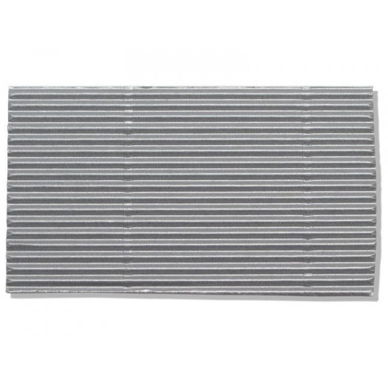 Nanowellpappe einseitig, Bogen, metallic
