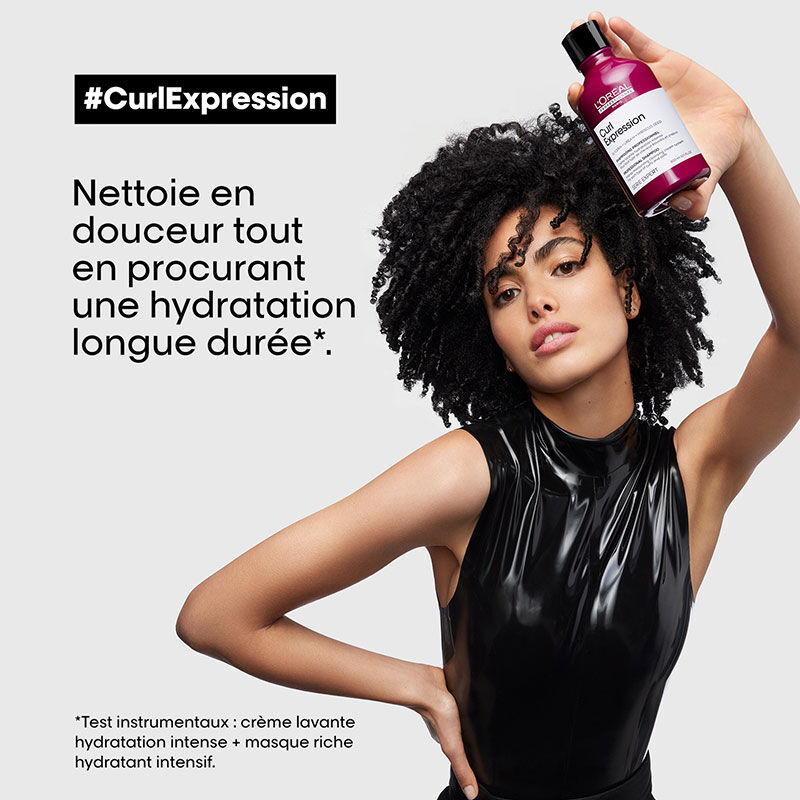 Crème lavante hydratation intense pour cheveux bouclés Curl Expression 300ml