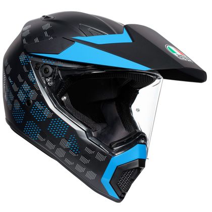 Casque AGV AX9 - ANTARTICA - Noir / Bleu