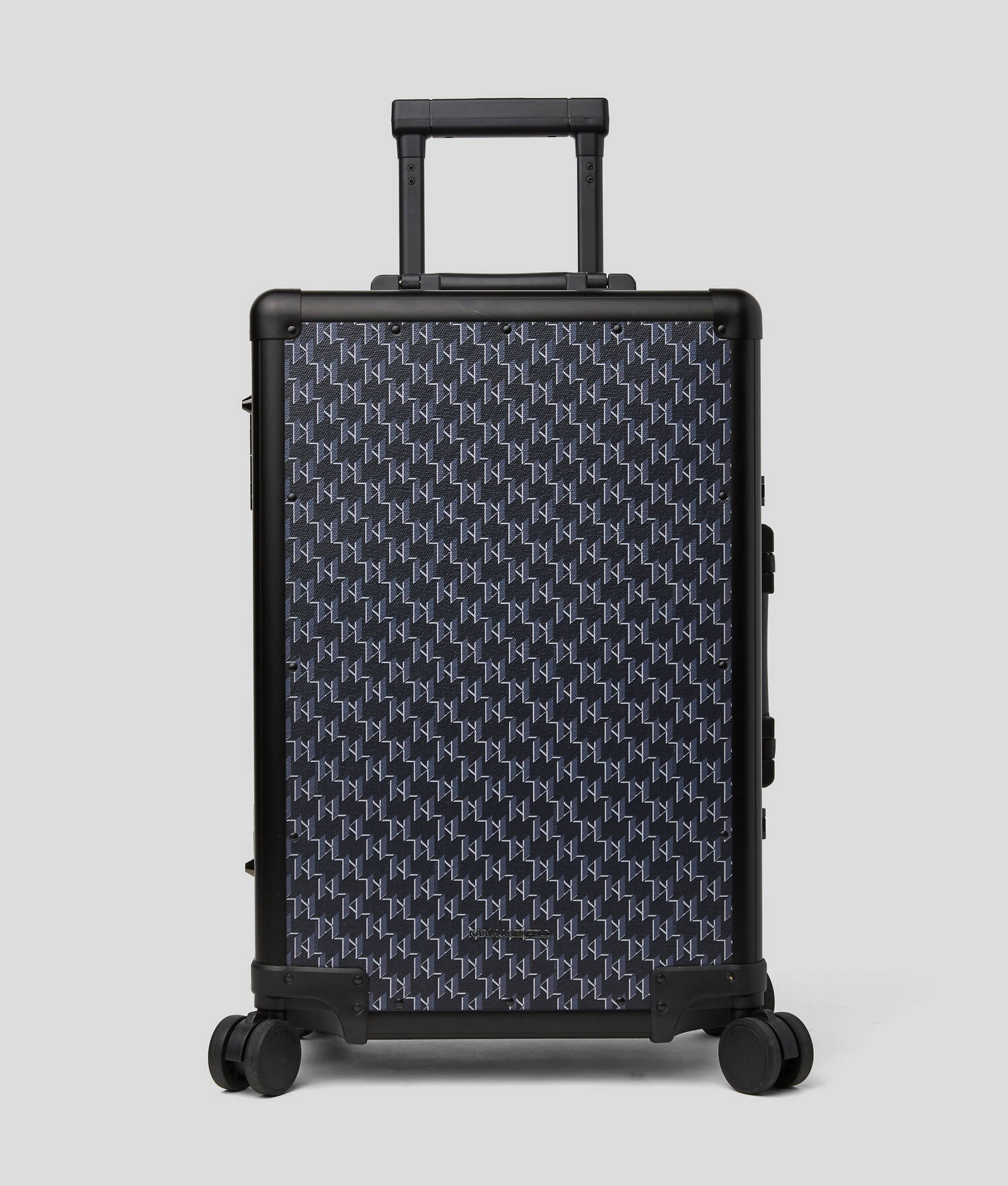 VALISE À COQUE RIGIDE K/VOYAGE - Monogramme bleu marine