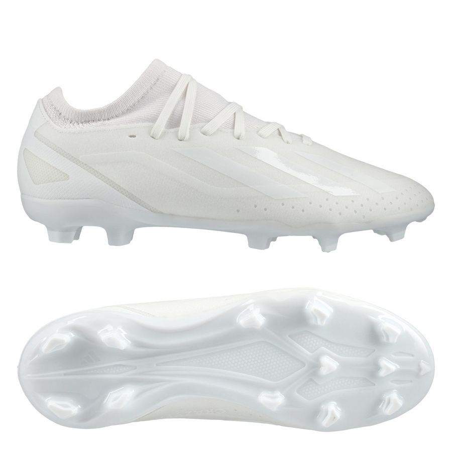 adidas X Crazyfast .3 FG Pearlized - Blanc Enfant