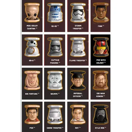 Panini Star Wars Abatons Sammelfiguren