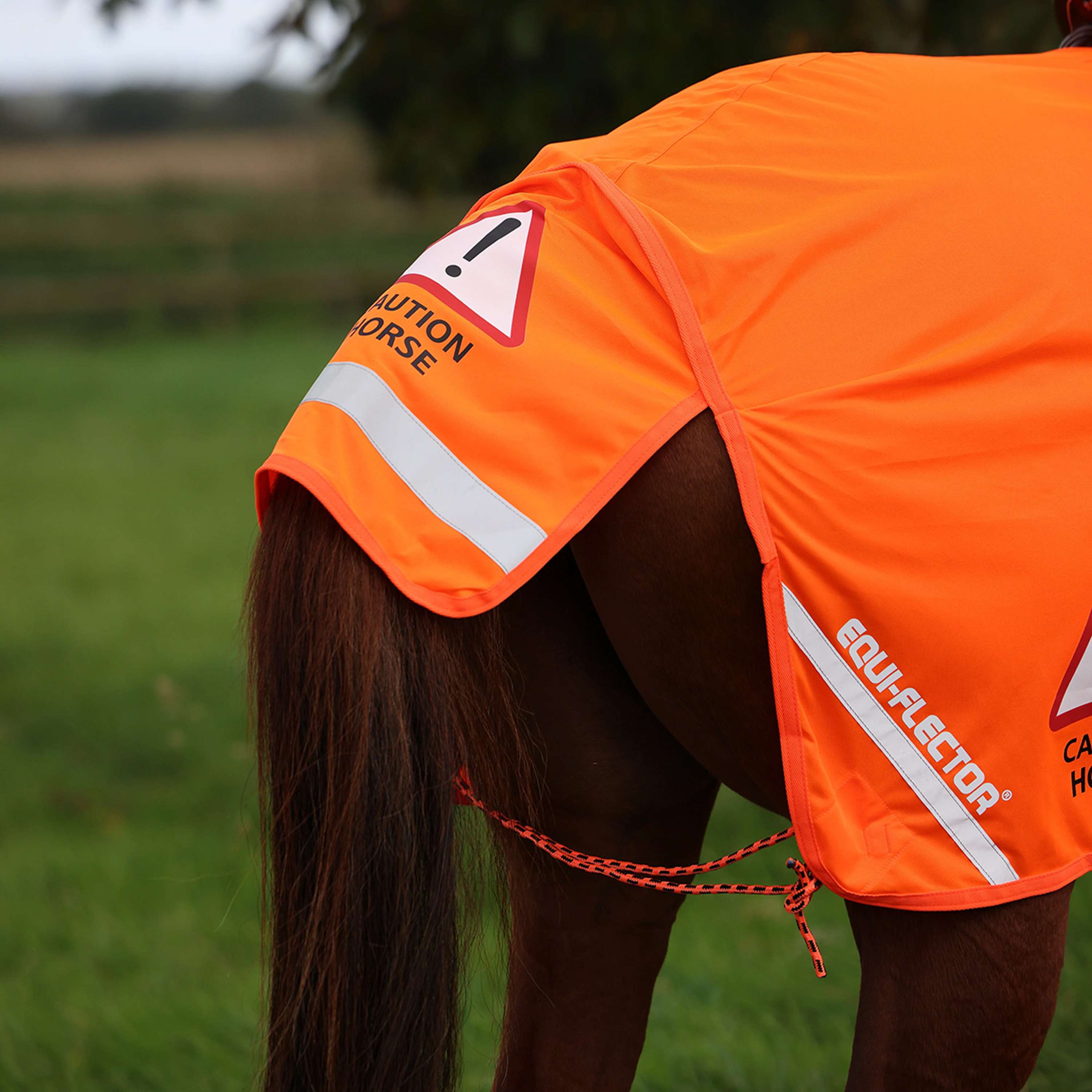 Equi-Flector Uitrijdeken Mesh Reflecterend Oranje