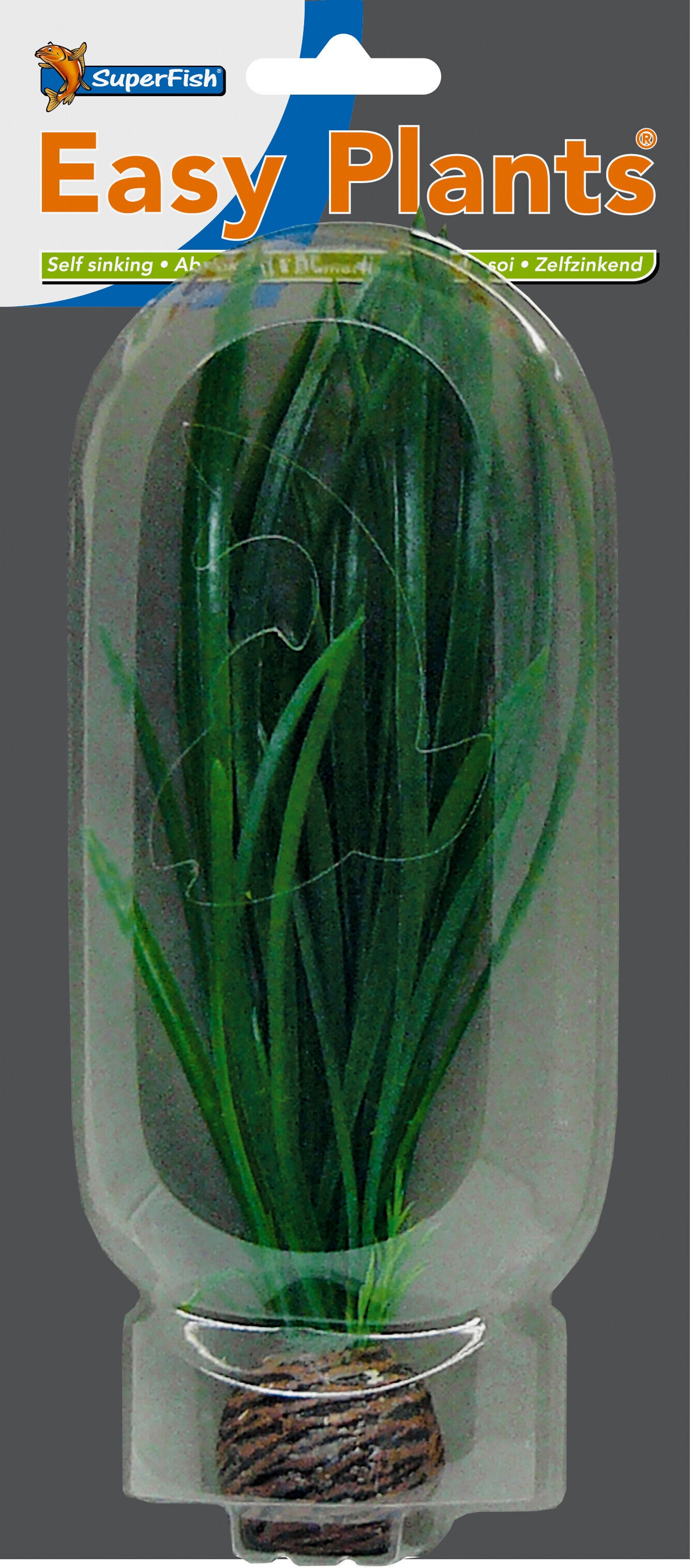SuperFish aquarium kunstplant NR8 groen 20 cm