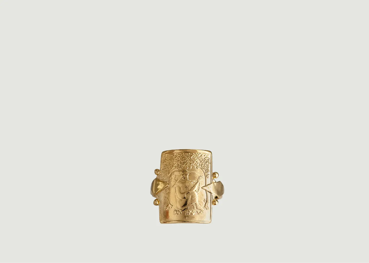 Bague Sous les agrumes, la Fileuse de Jasmin Atelier Indépendant