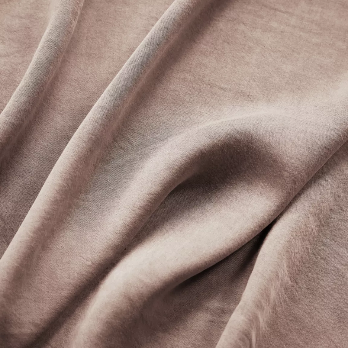 Taie de traversin lyocell Tencel™ lavé (27 x 185 cm) Olivia Rose blush