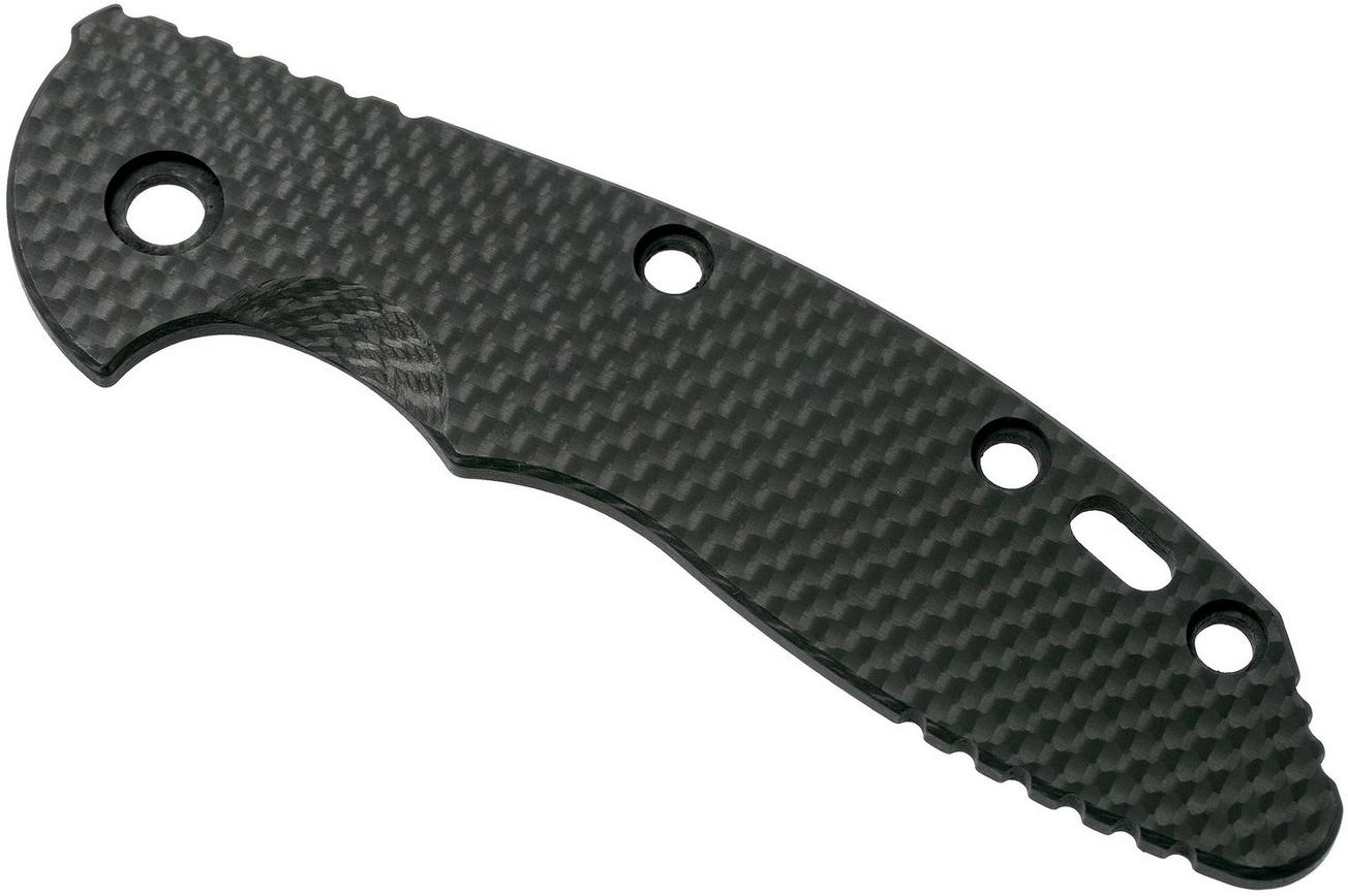 Rick Hinderer XM-18 3,5” greepschaal, Smooth Carbonfiber
