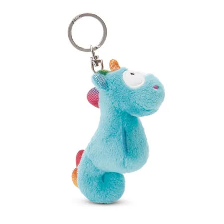 NICI Schlüsselanhänger Seepferdchen Laguna Rainbow blau 9cm GREEN
