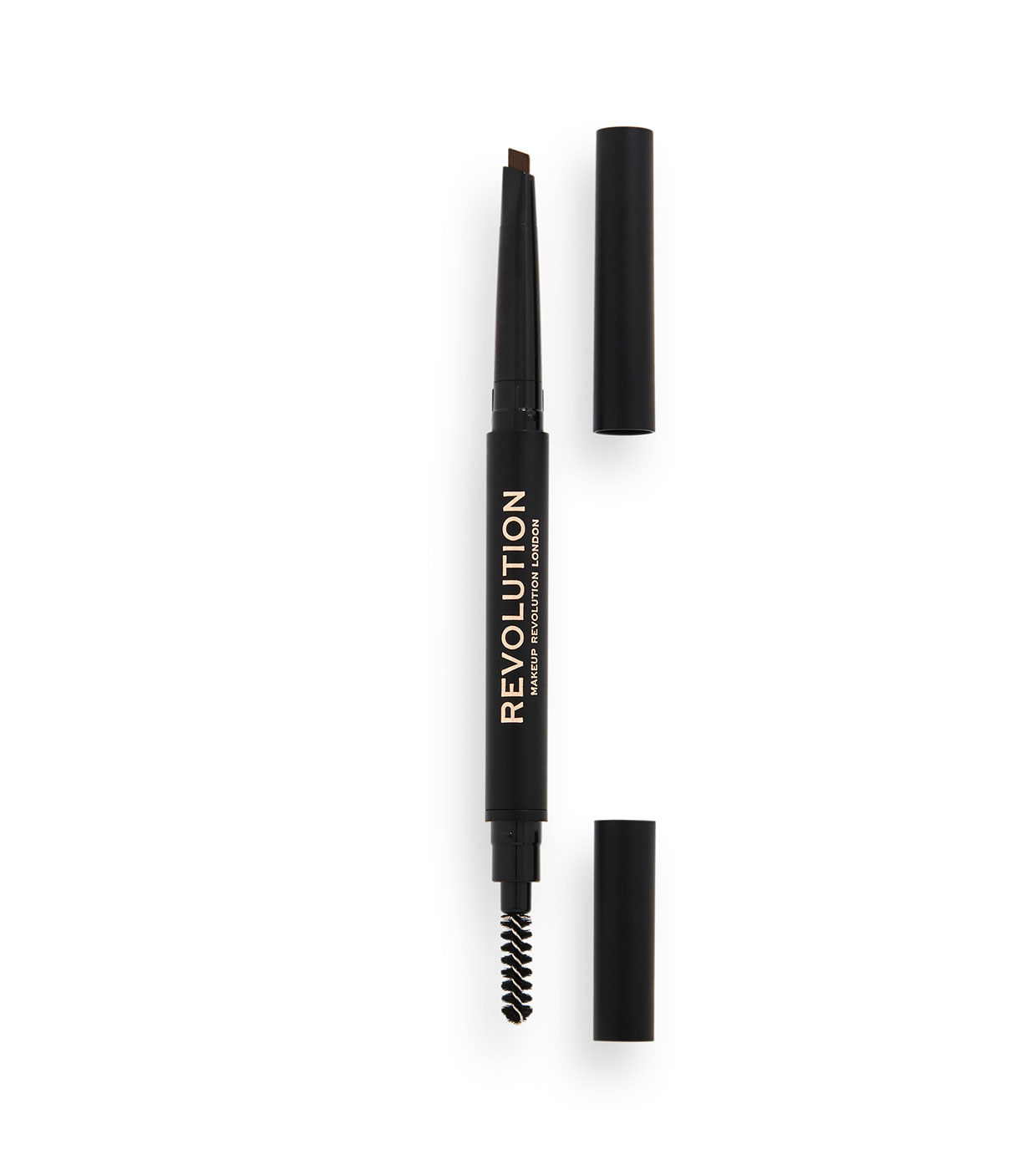 Revolution - Lápis de Sobrancelhas Duo Brow Definer - Medium Brown