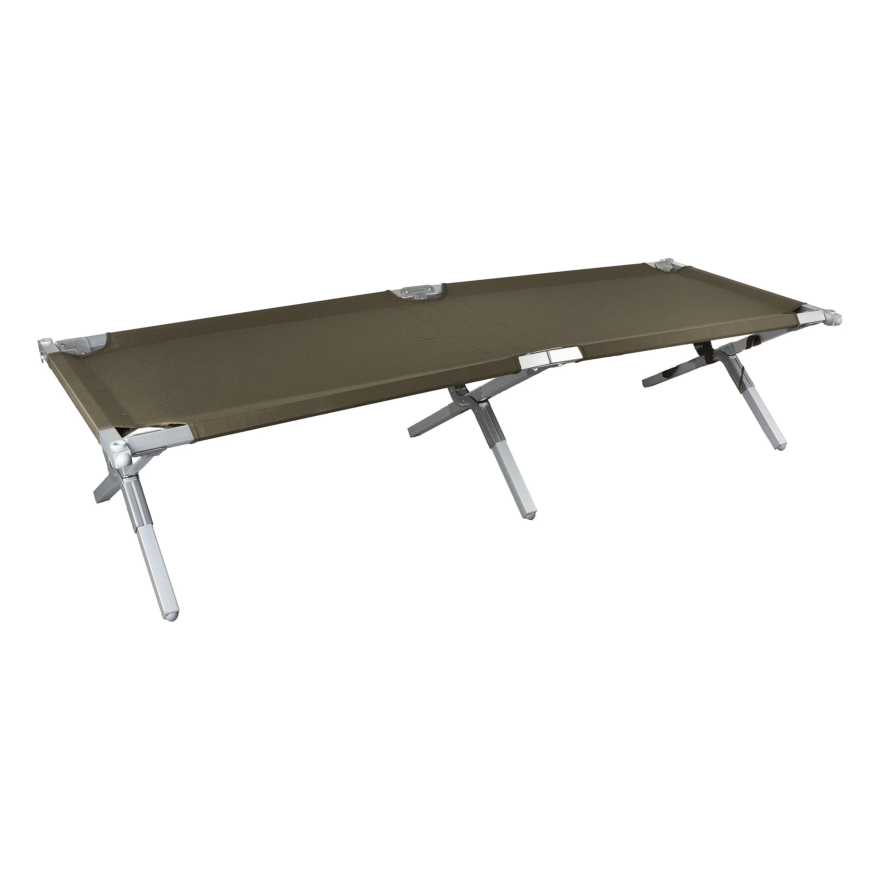 Mil-Tec -  US Feldbett Alugestell 210 x 70 cm Gen. II
