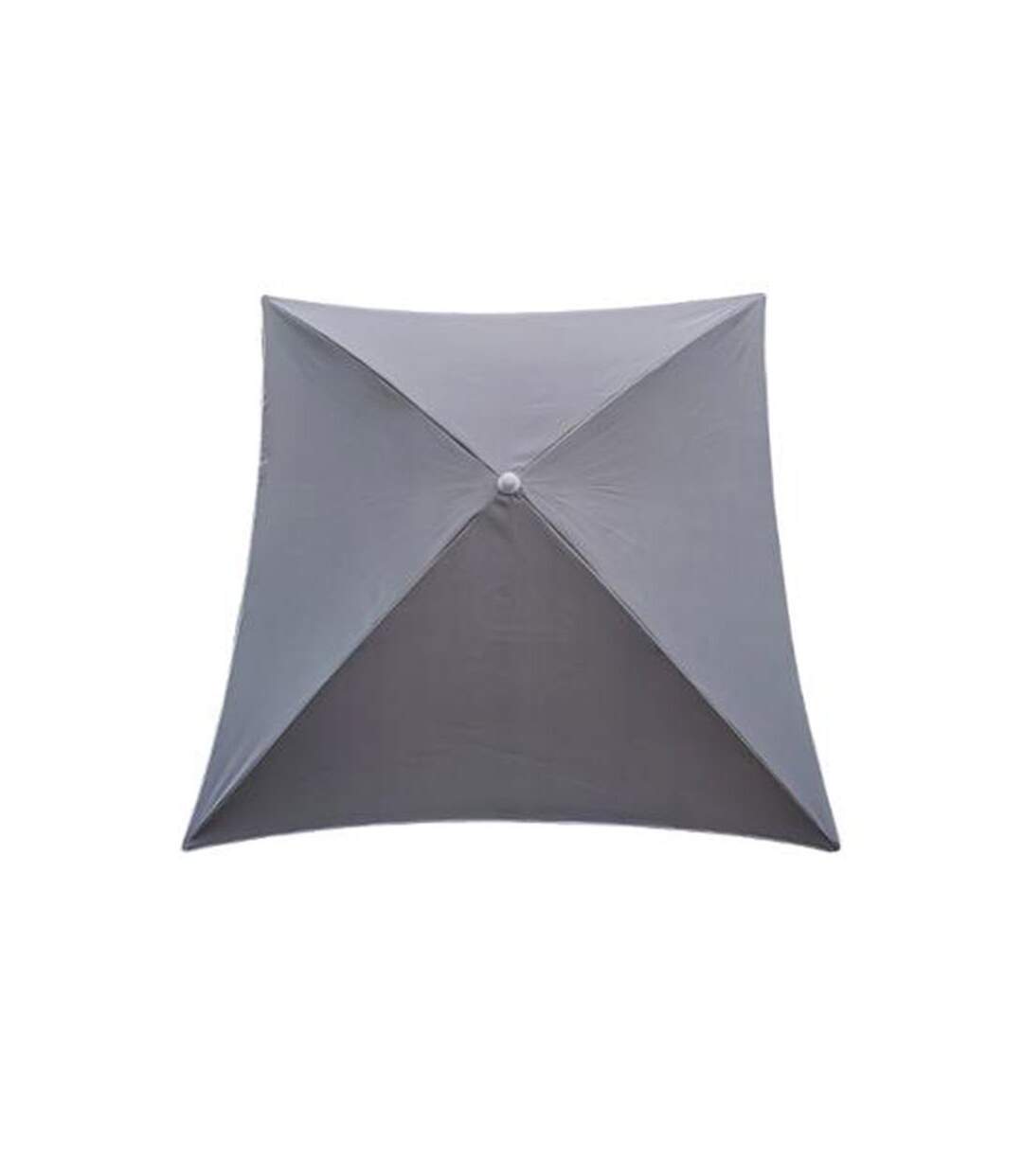 Parasol de Plage Carré Helenie 239cm Gris