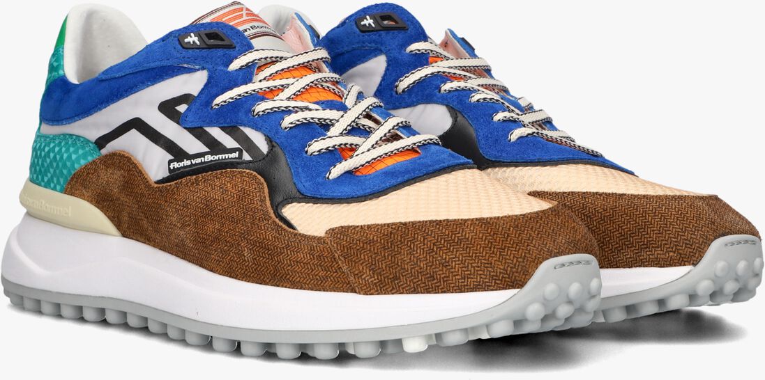 FLORIS VAN BOMMEL blauwe floris van bommel lage sneakers sfm-10169
