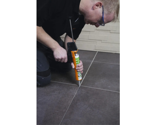 PCI Silcofug® E Elastische kit voor binnen en buiten, zilvergrijs, 310 ml