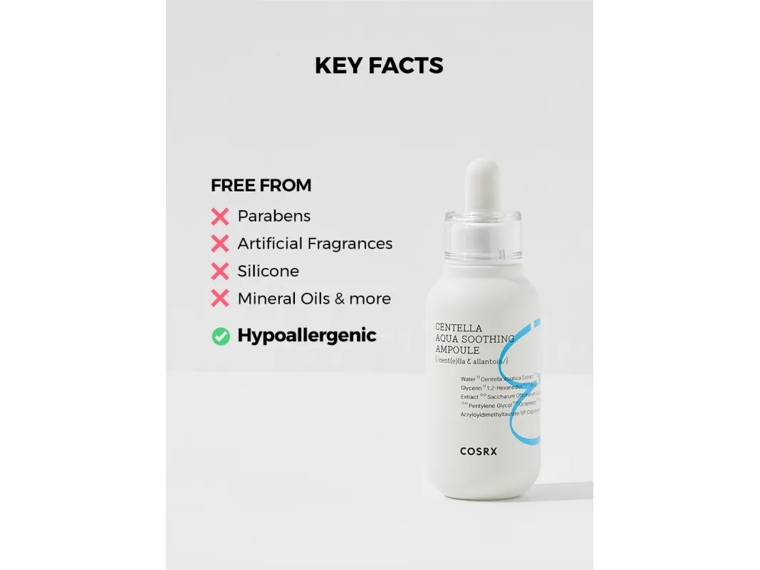 Cosrx Hydrium Centella Aqua beroligende ampul 40 ml