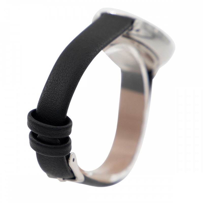 Montre Femme M. JOHN bracelet Cuir Noir