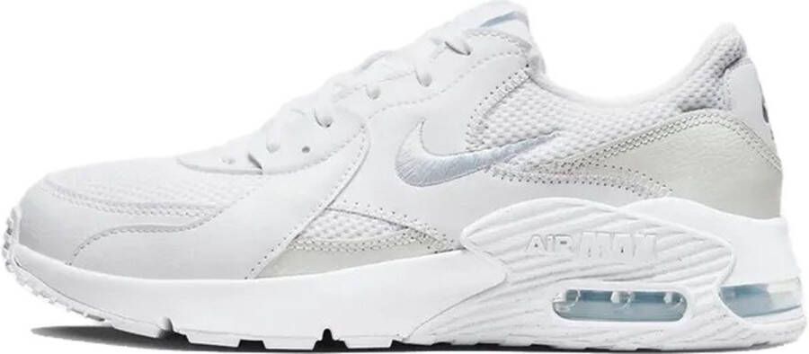 Nike Lage Sneakers Baskets Air Max Excee blanc argent blanc