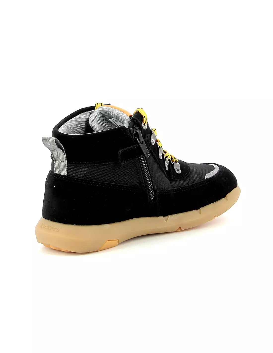 KICKERS JUNIBY - Bottes Noirorange