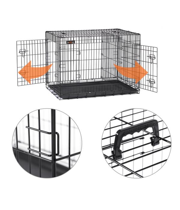 Feandrea Hundekäfig mit Trennwand, ca.
