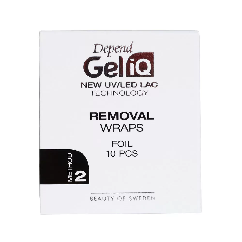 Depend Gel iQ Rem Wraps Foil - 10 stk.