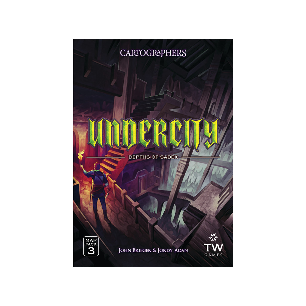 Cartographers Heroes - Map Pack 3 Undercity