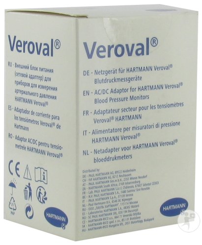 Hartmann Veroval Adapteur Secteur Tensiomètre 1 Pièce