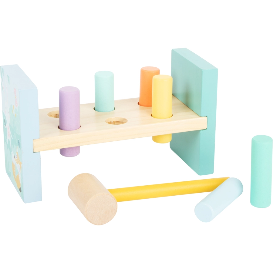 small foot® Klopfbank Pastell