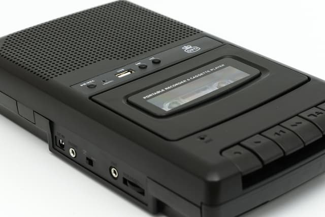 GPO CRS132 Kassettebåndoptager m. USB & mikrofon