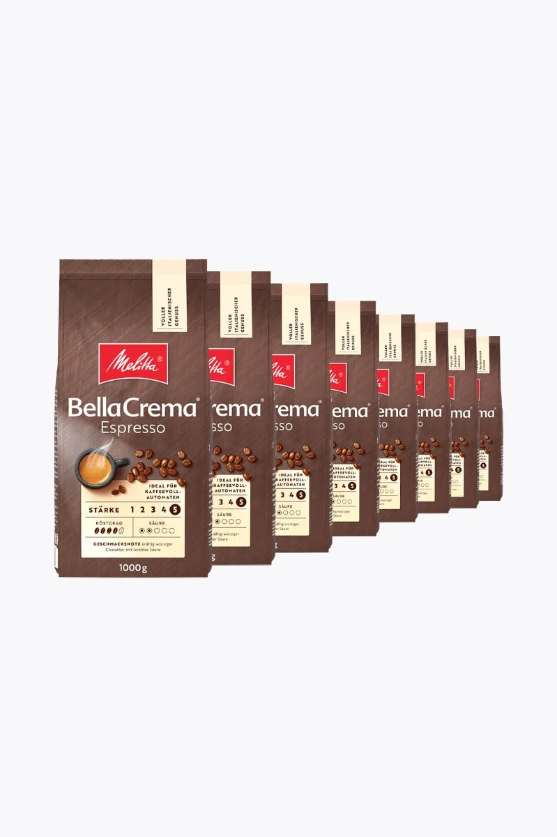 Melitta® BellaCrema Espresso 8 x 1kg