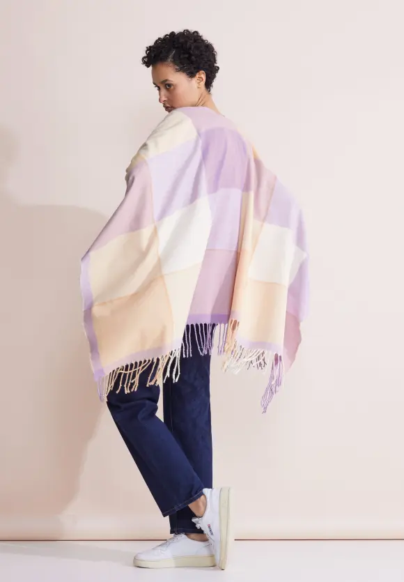 Karo Sommer Cape - shiny lilac
