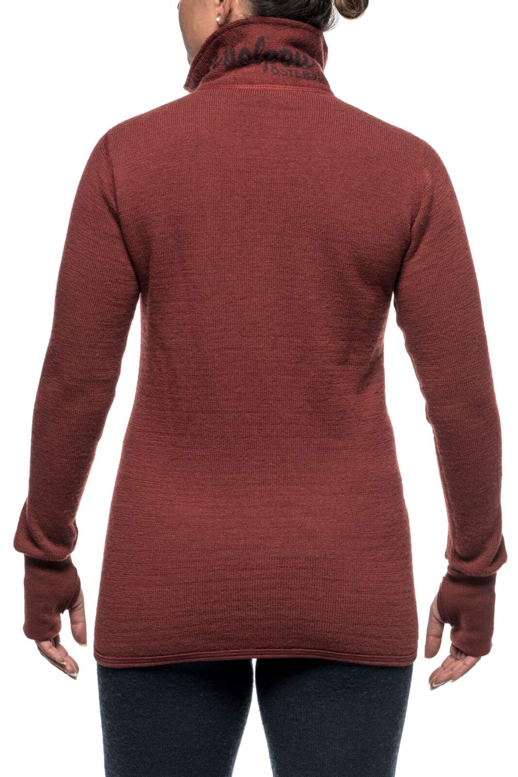 Woolpower Full Zip Jacket 400 Rust Red