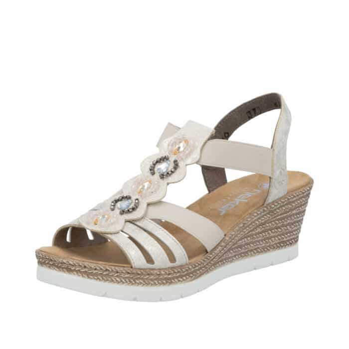 Rieker Sandal Dame 619B2-60