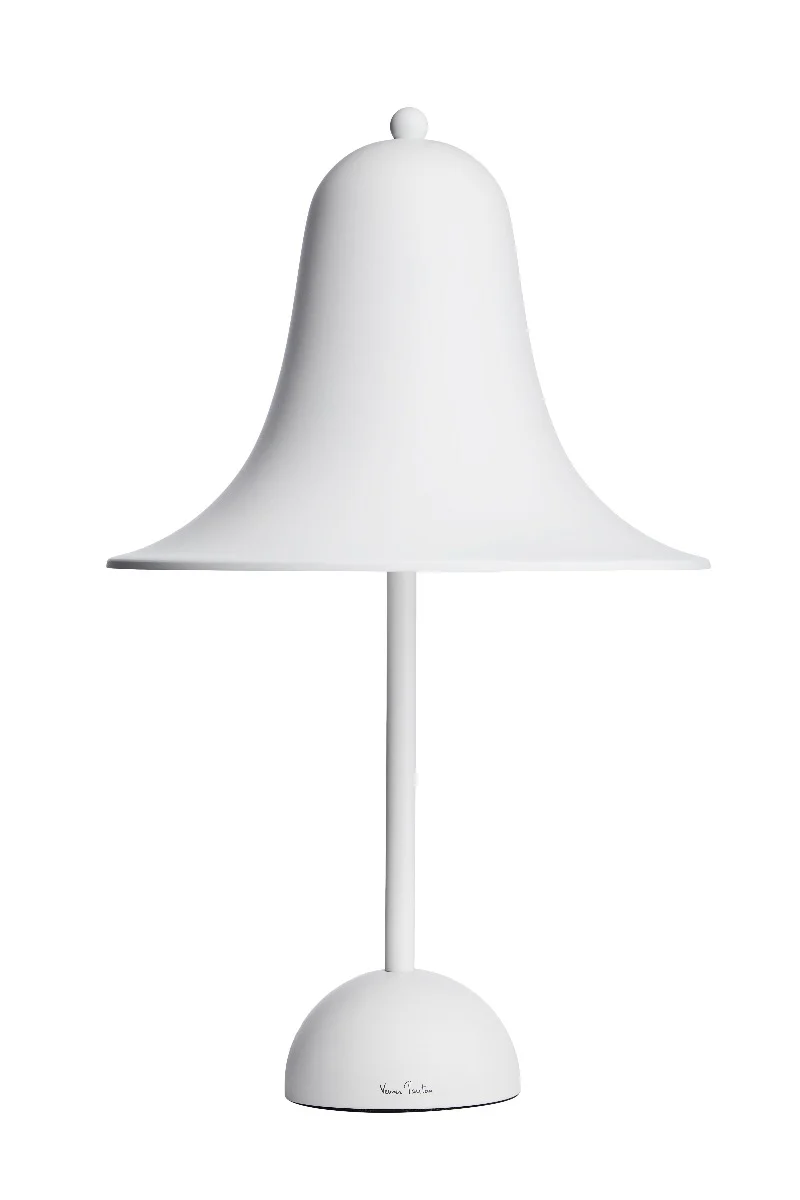 Verpan  Pantop, bordlampe - Matt White - Ø23