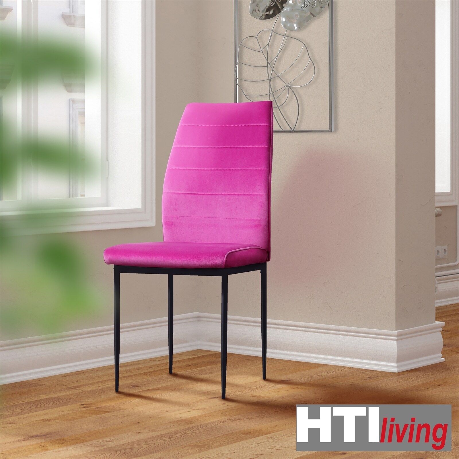 HTI-Living Stuhl Madison Velvet Pink