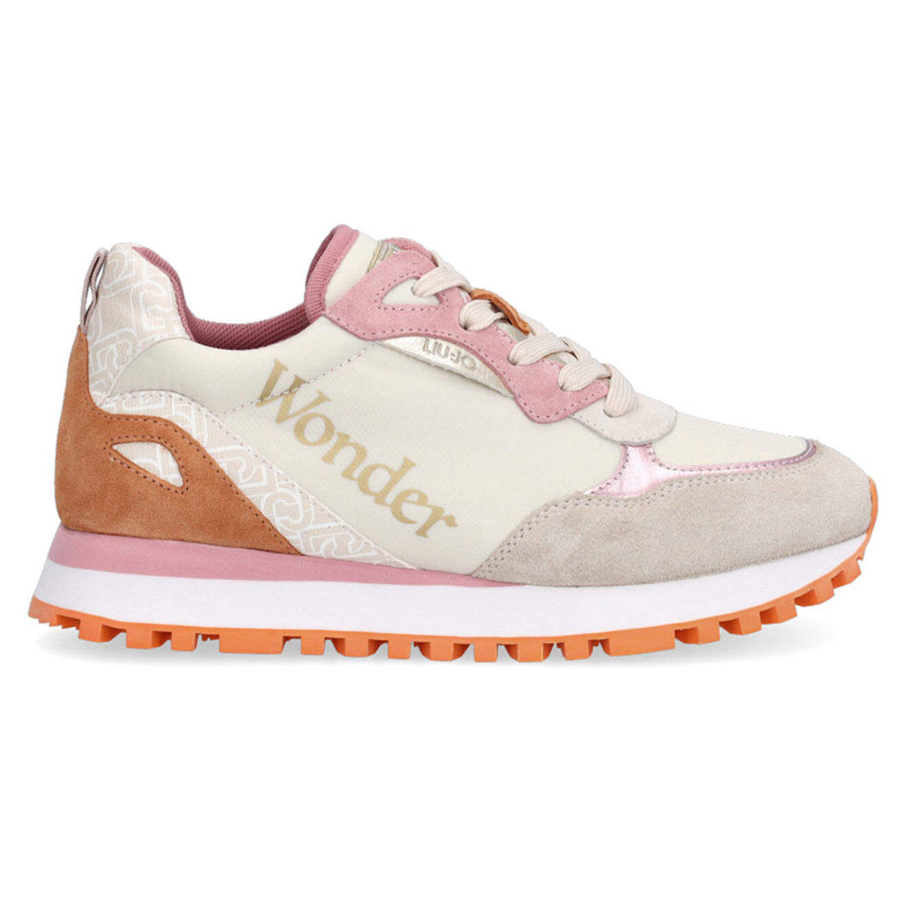 Liu-Jo Sneakers Félicie beige/orange/rose
