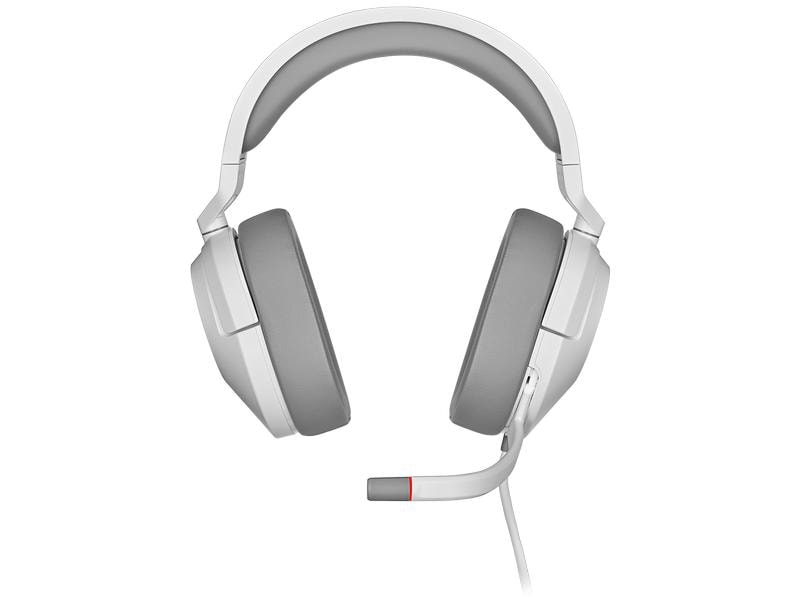 Corsair Headset HS55 Surround Weiss Gaming Headset mit Surround Sound