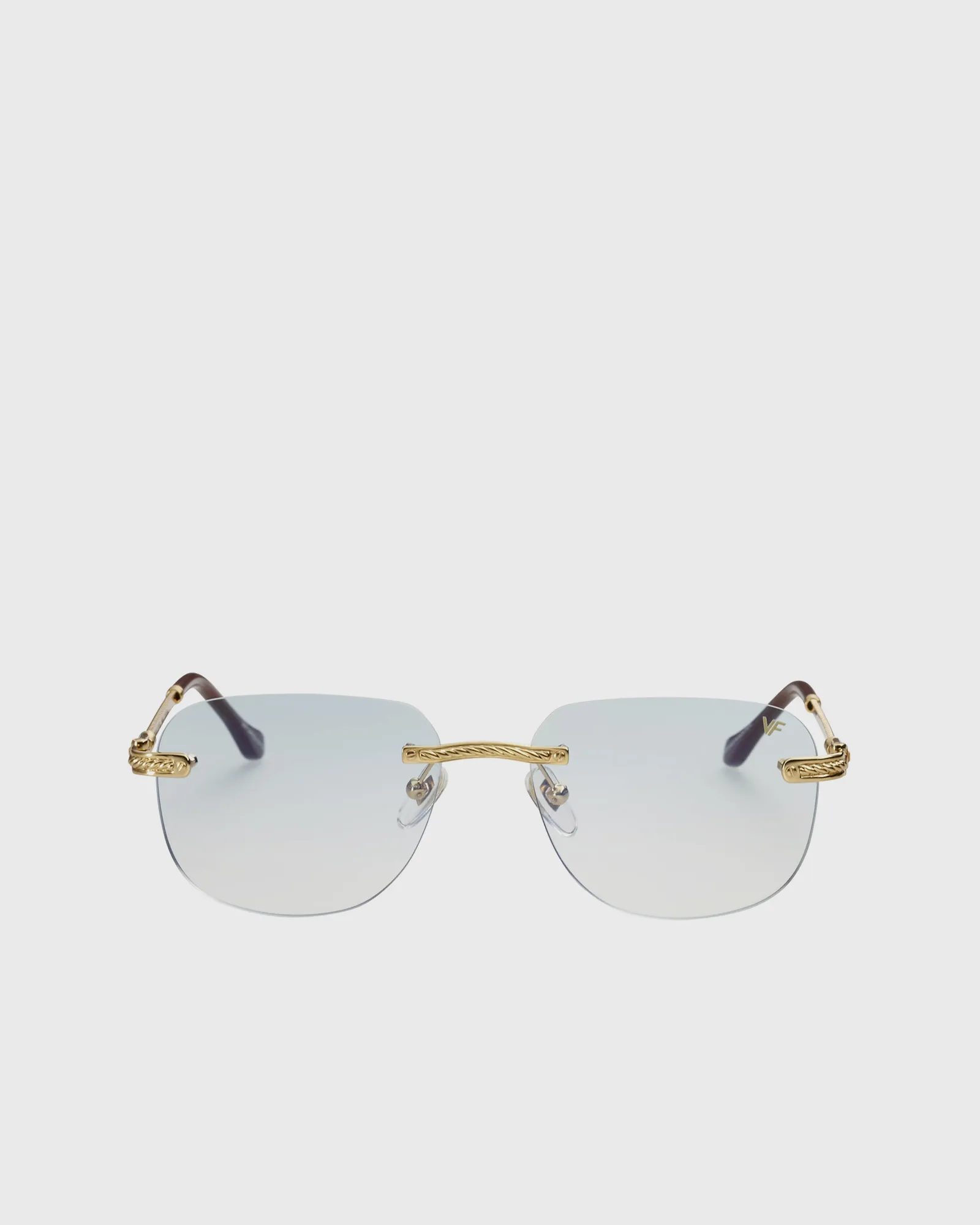 Molduras Vintage Hustler XL com suporte para broca em ouro 24 quilates