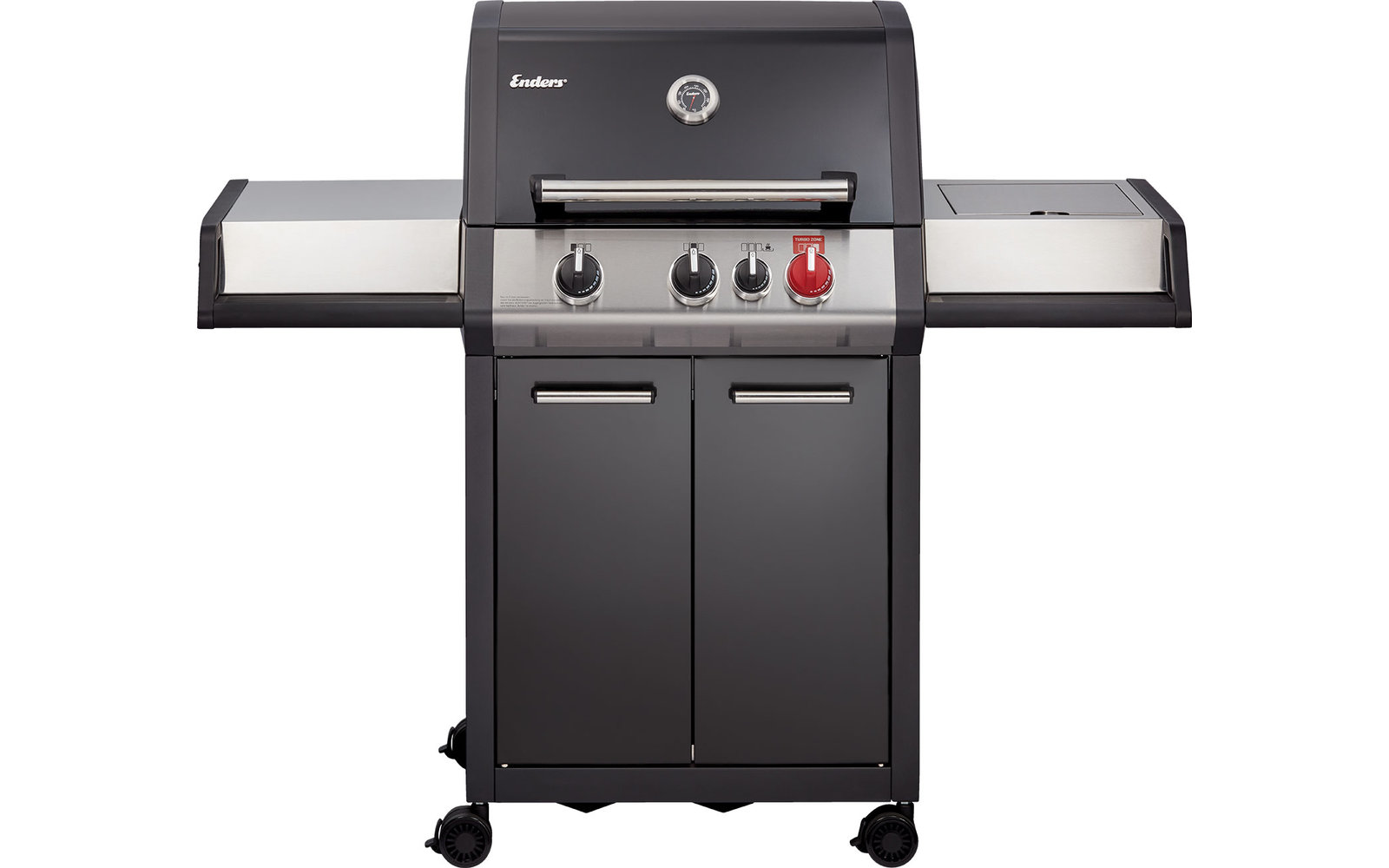 Enders Monroe Black Pro 3 K Turbo Gasgrill