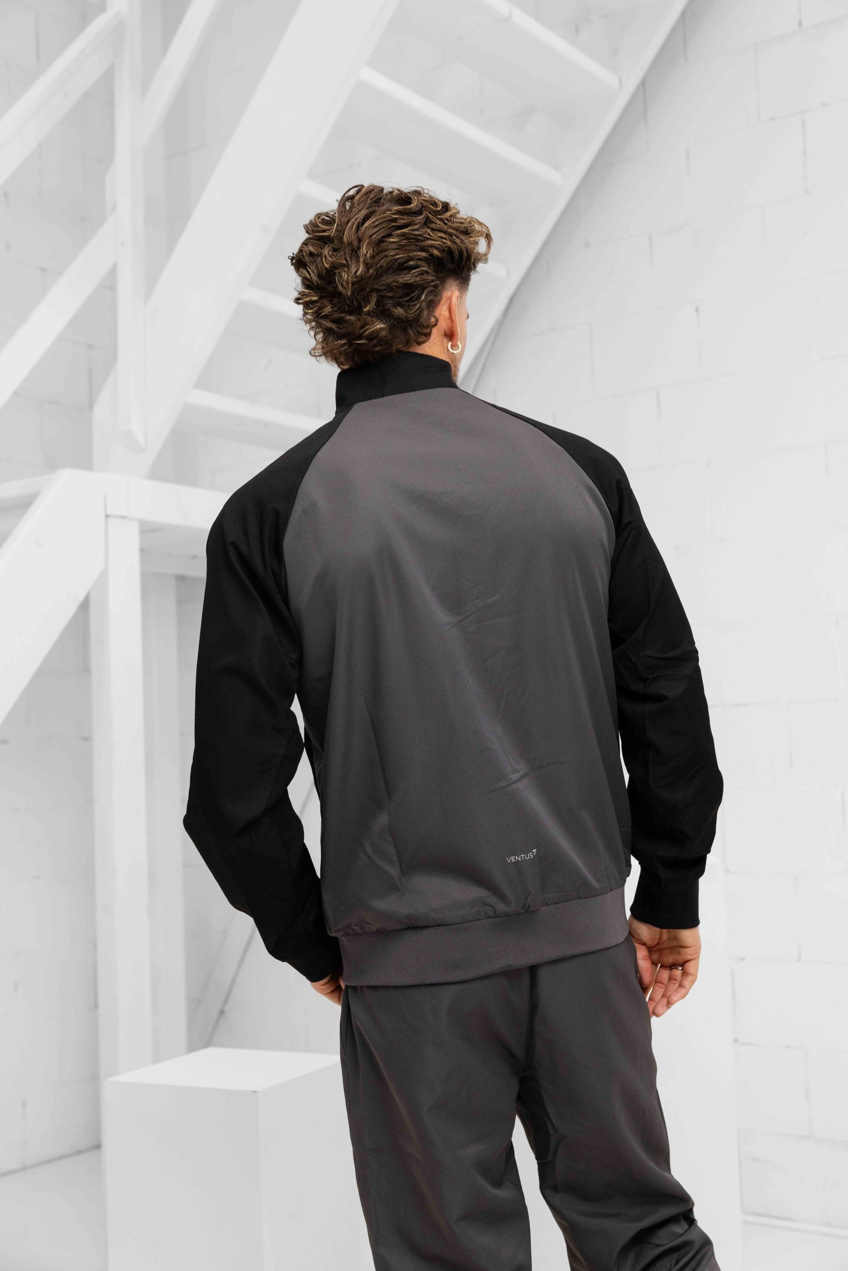 EA7 Emporio Armani 7M000642 Trainingspak Heren Grijs/Zwart