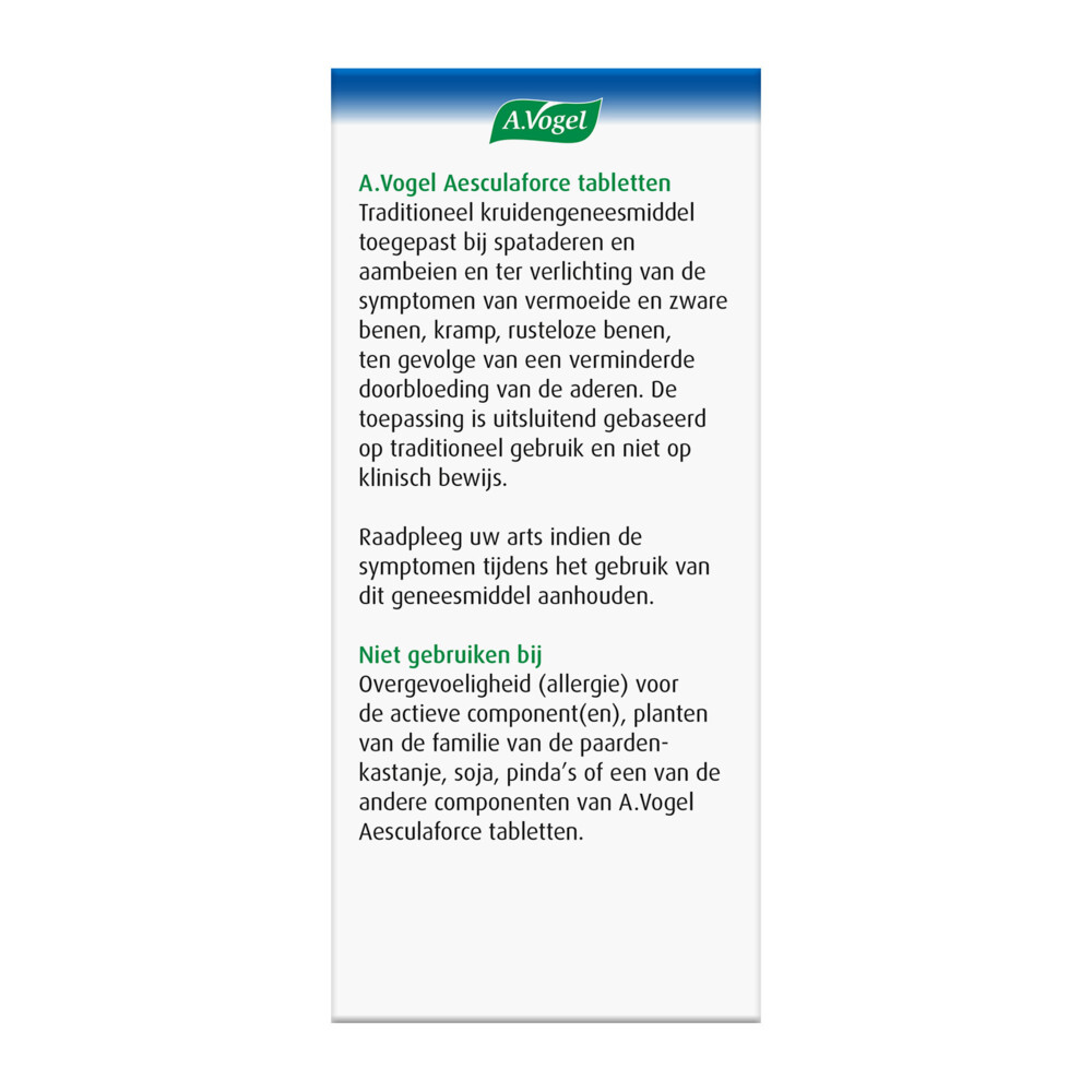 A.Vogel Aesculaforce 50 tabletten