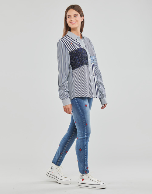 Desigual - MARTA - Blanc / Marine