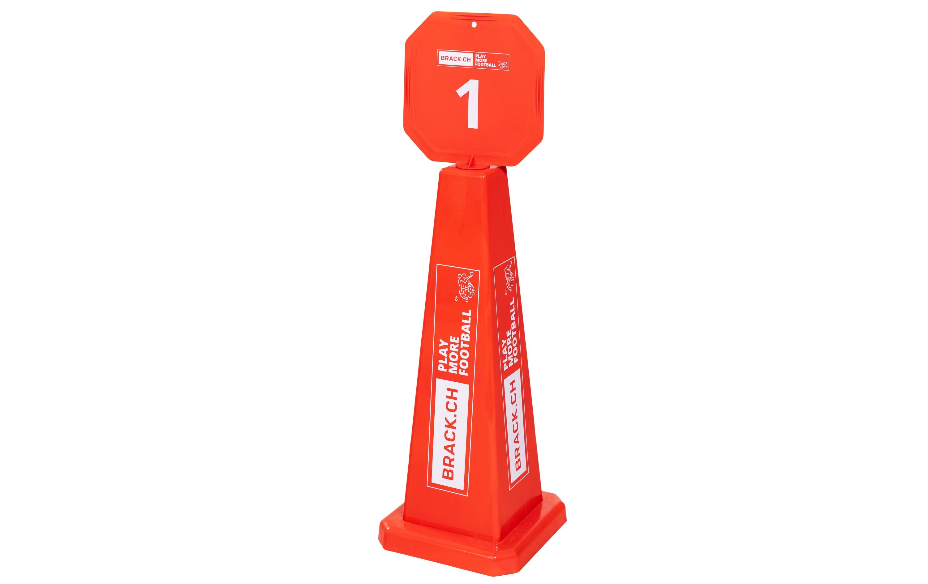 Play More Football Pylonen, 8 Stk.8 Beschriftete Pylonen