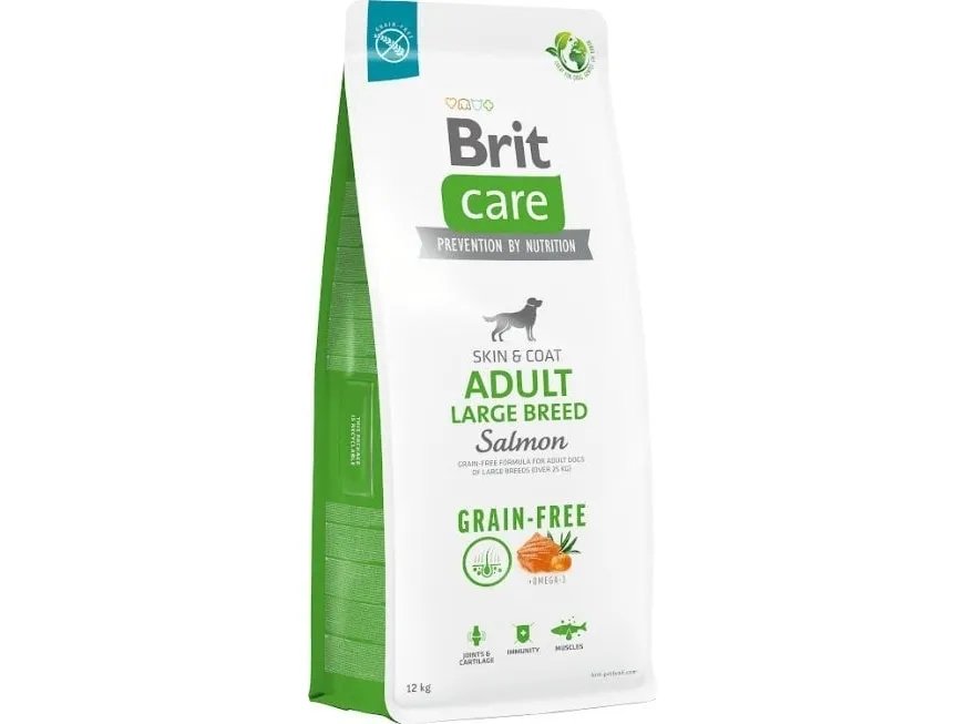 Brit Care Dog Grain-free Adult Large Breed, Salmon, 12 kg