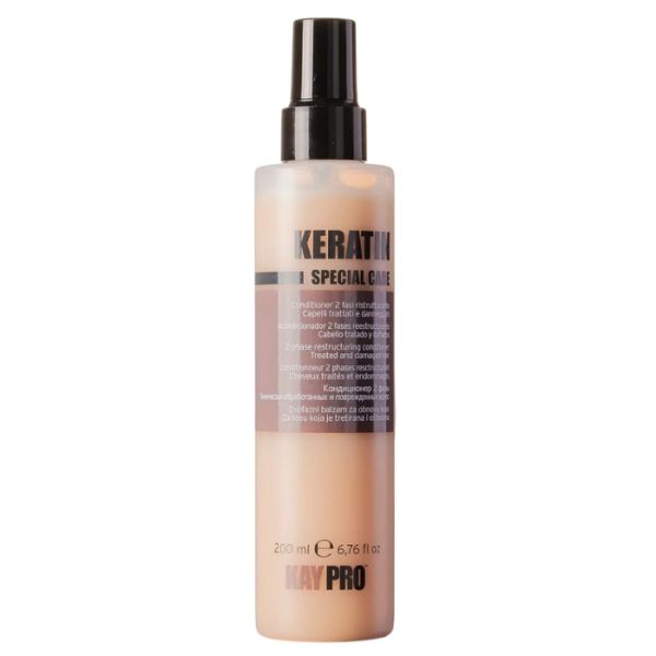 Soin Biphasé Keratine cheveux indisciplinés KayPro 200ml